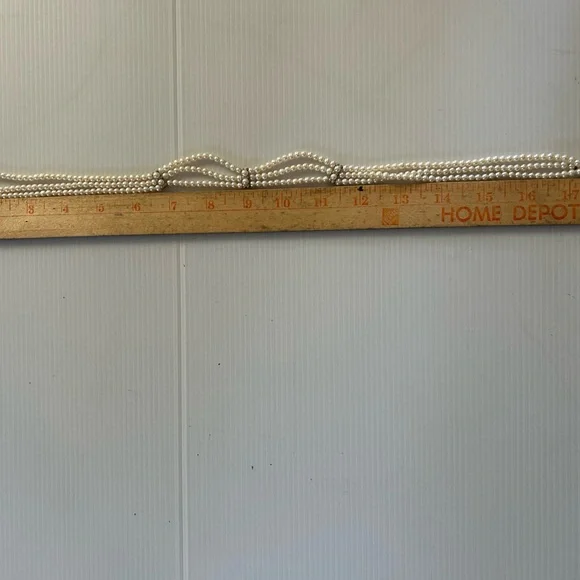 Vintage 14K Gold Cultured Pearl 3 Strand Necklace 17-1/2” - Picture 8 of 9